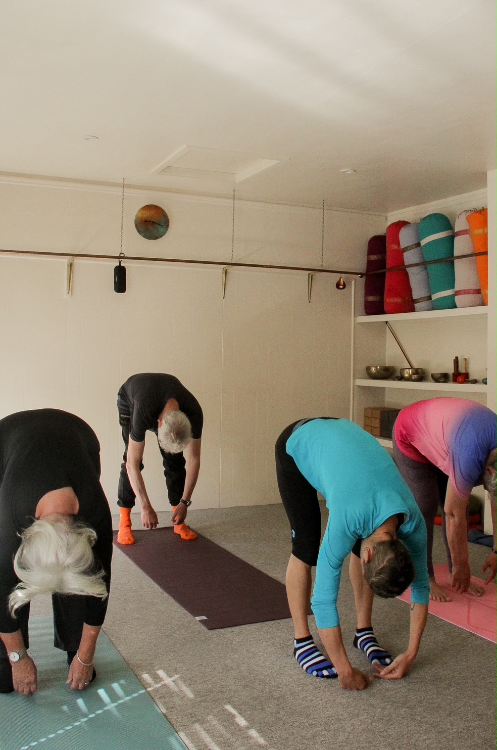 Movement class for senior elderly